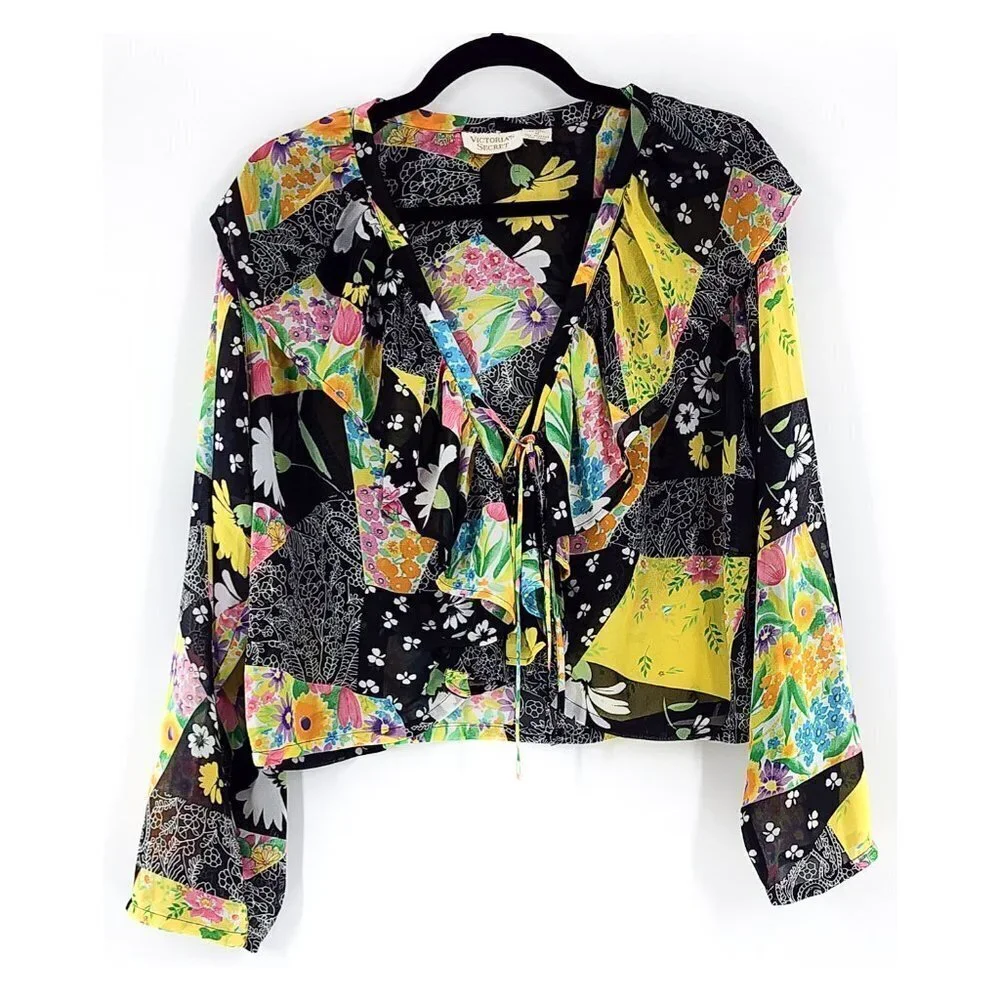 VICTORIA'S‎ SECRET Vintage Floral Pajama Set